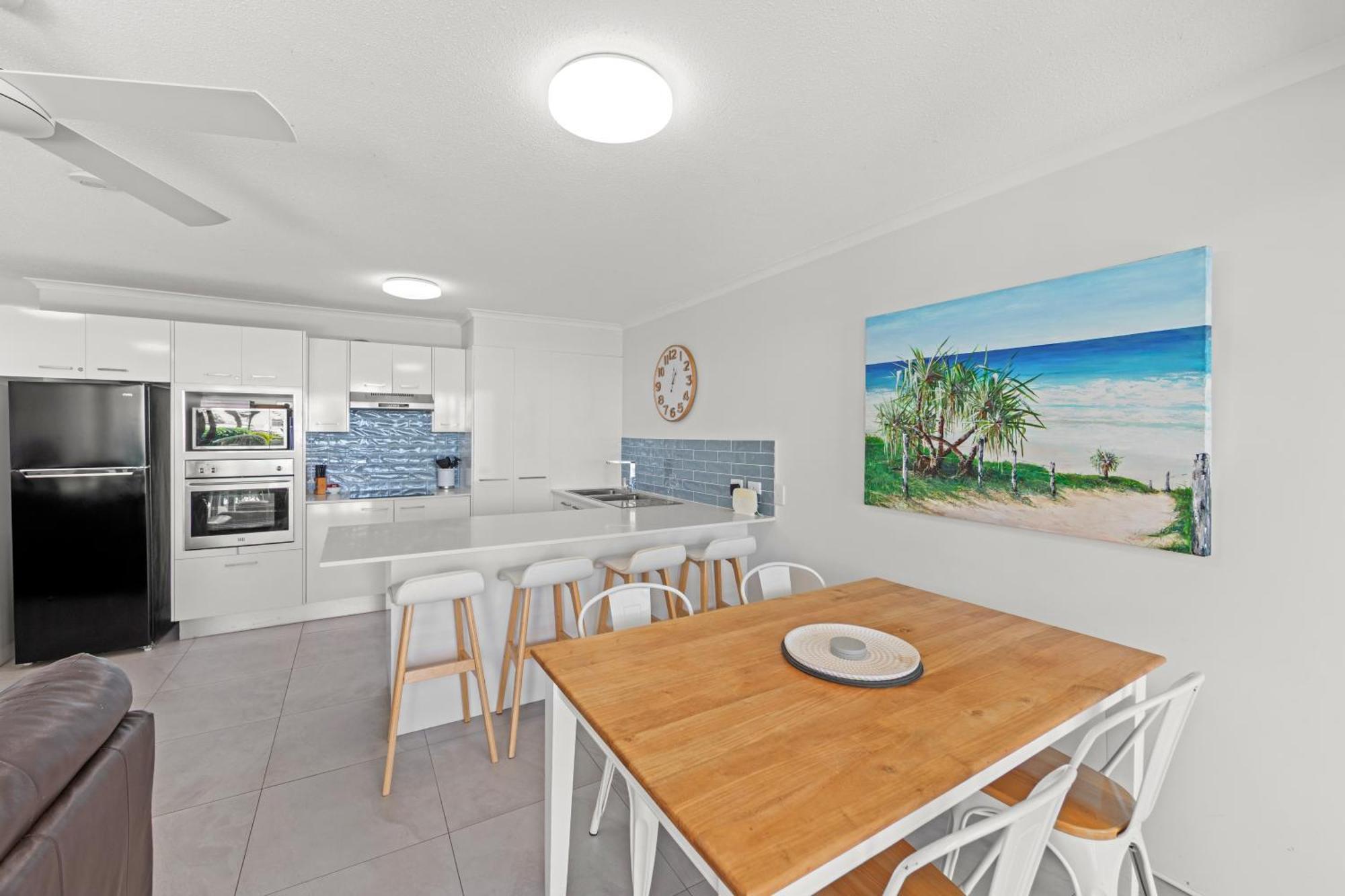 The Norfolks On Moffat Beach Caloundra Kamer foto